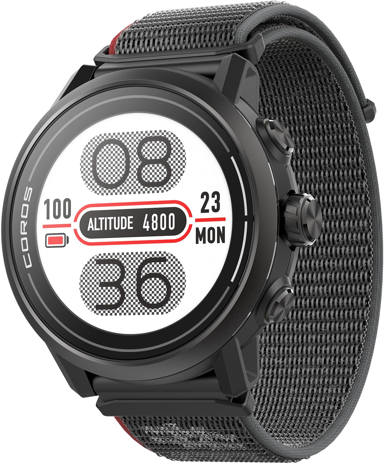 Coros Apex 2 Gps Outdoor Watch,1.2 Sapphire Screen,14 Days/40 Hours Battery Life,5 Satellite Systems, Offline Maps, Heart Rate M