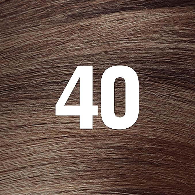 Revlon ColorSilk with Bond Repair Complex, Brown Permanent Hair Color, 100% Gray Coverage, Ammonia Free Hair Dye, Vegan Keratin, 40 Medium Ash Brown (Pack of 3)