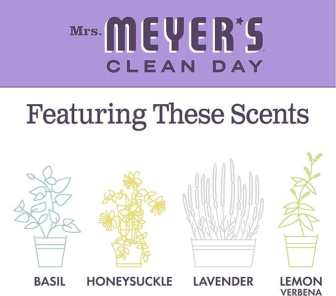 Mrs. Meyer's Clean Day Room Freshener, Lilac (8 Fl Oz (Pack of 6))