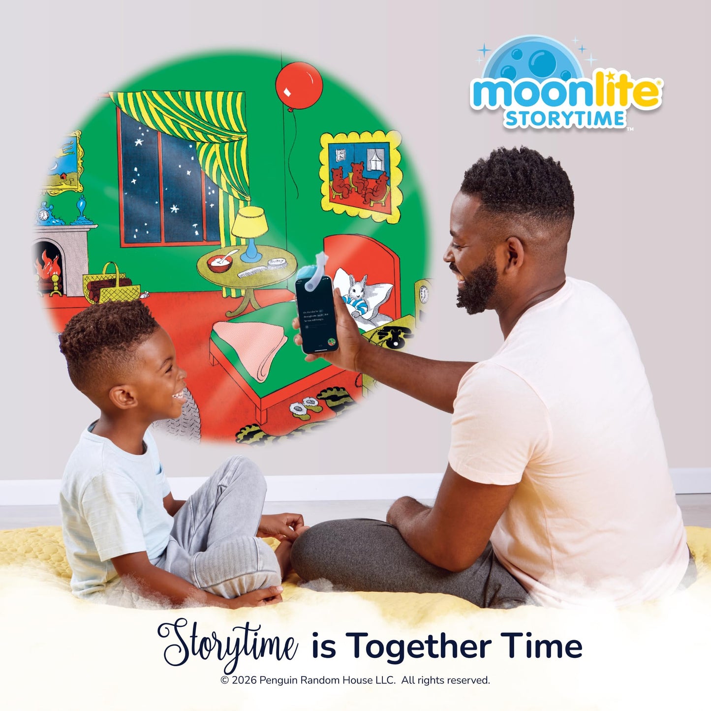 Moonlite Classics 10-Story Mega Bundle with the Moonlite Projector & 10 Single Stories Including World of Eric Carle, Disney, Fairy Tales & Children's Timeless Storybook Classics for Ages 1-6