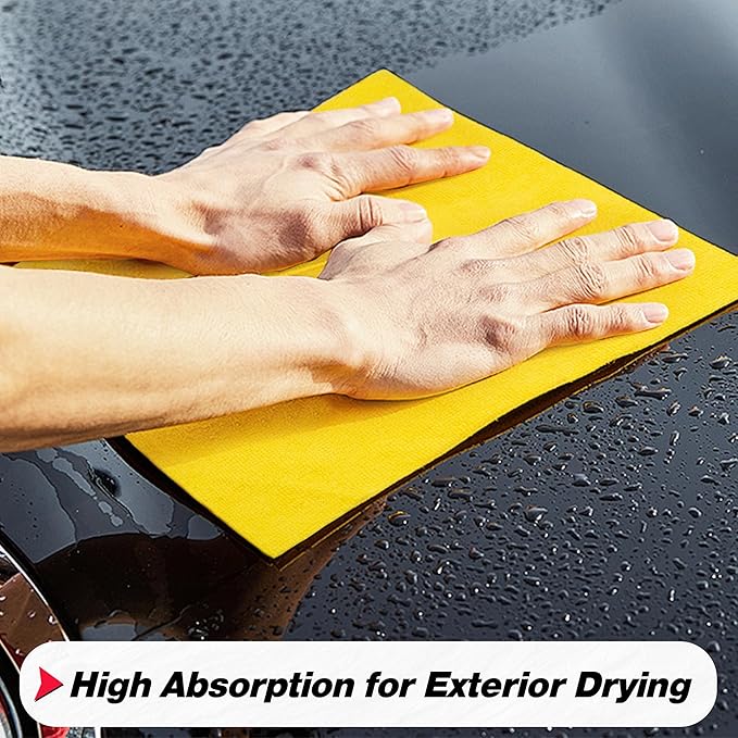 FIXSMITH Microfiber Cleaning Cloth, 400 Pack Shop Towels, Lint-Free Car Wash Towels, All-Purpose Absorbent Cleaning Rags for Housekeeping, Dust Cloth for Office, Mechanic, Automotive （12inx12in）