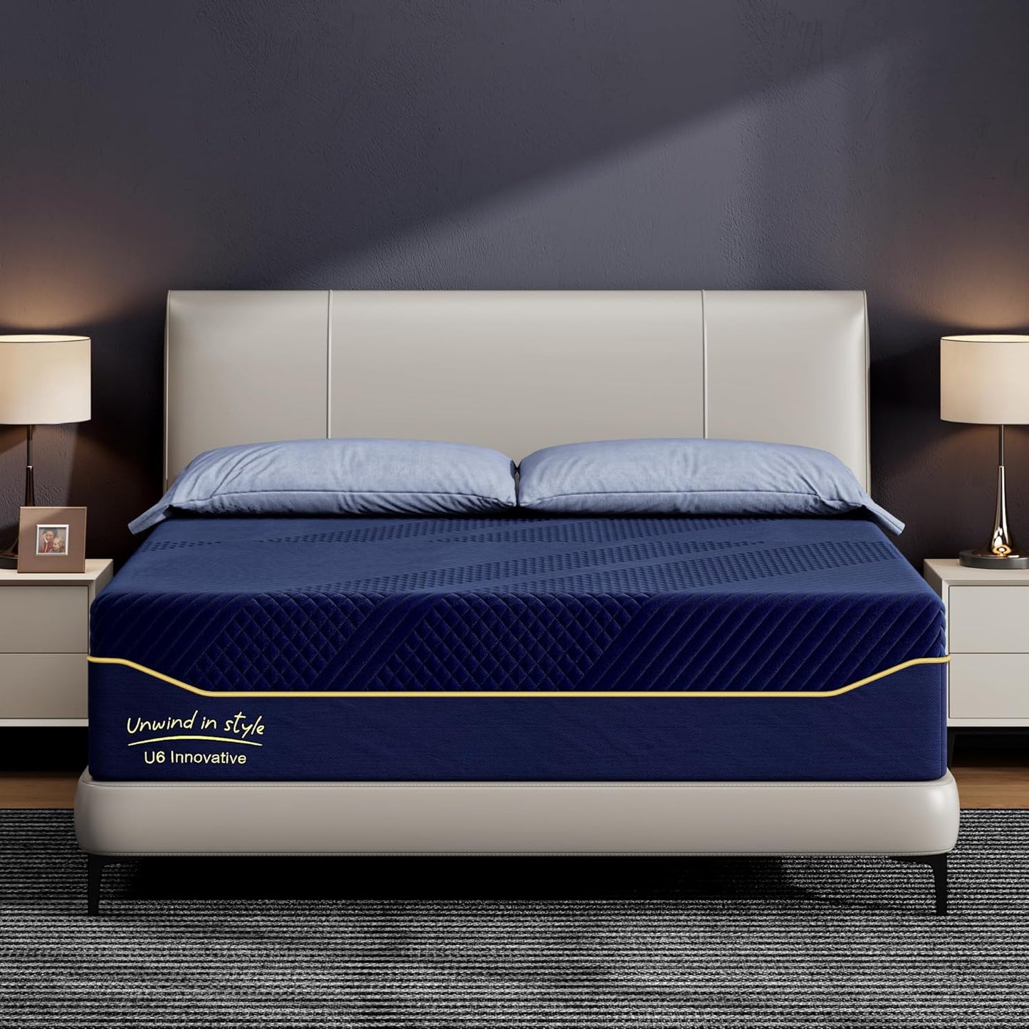 SDHYL King Mattress 14 Inch, Luxury Cooling Gel Memory Foam, Zero Motion Transfer for Partners, Bed in a Box CertiPUR-US Certified & Fiberglass Free, Washable Cover, 80"*76"