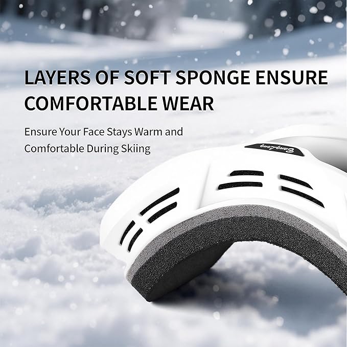 BangLong Ski Goggles, Snowboard/Snow Goggles Anti Fog UV Protection Design for Men Women Skiing, Skating,Snowmobilet,Youth