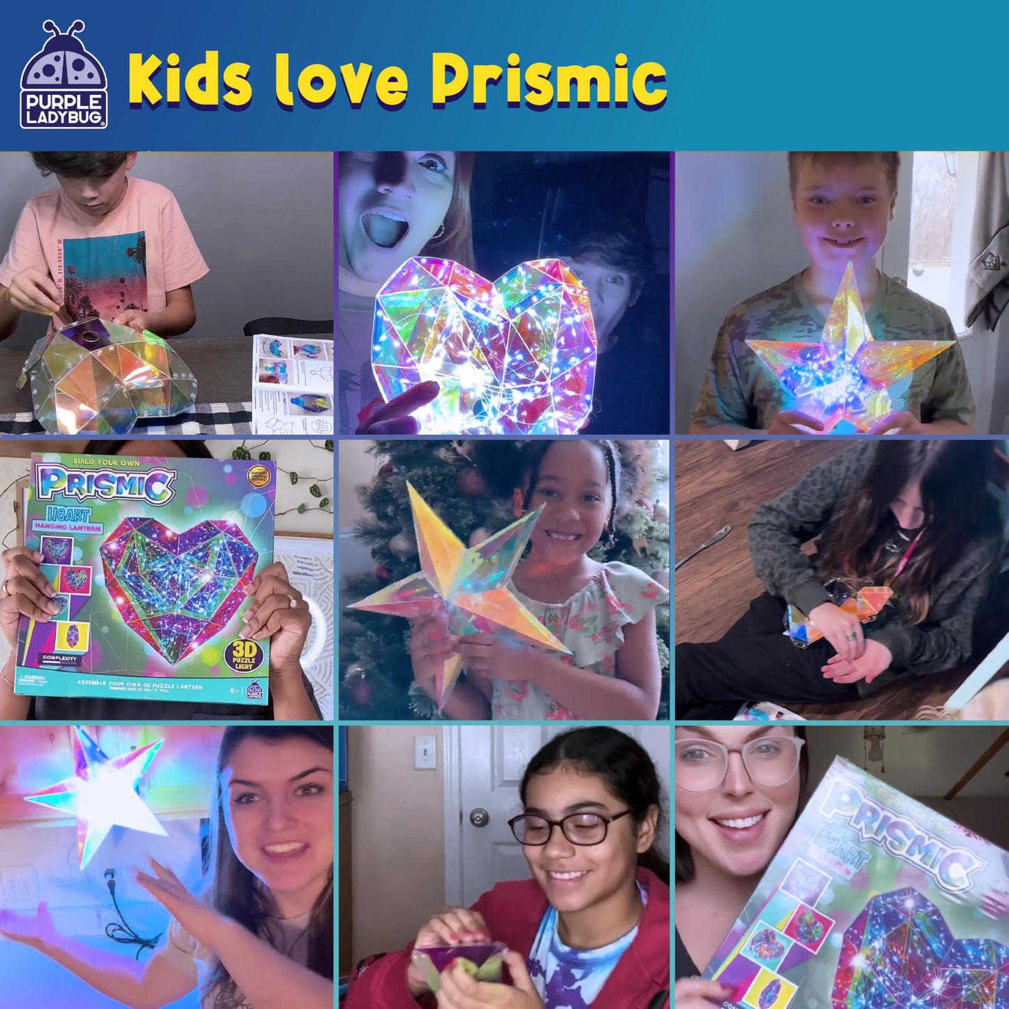 DIY Night Light Kit for Girls 3D Heart Puzzle - Gifts for Girls 8 9 10-12 Years Old Teen Girl, Birthday Gift for Kids 8-12, 3D Light-Up Room Decor, Arts & Crafts Set Mother's Day Craft for Kids