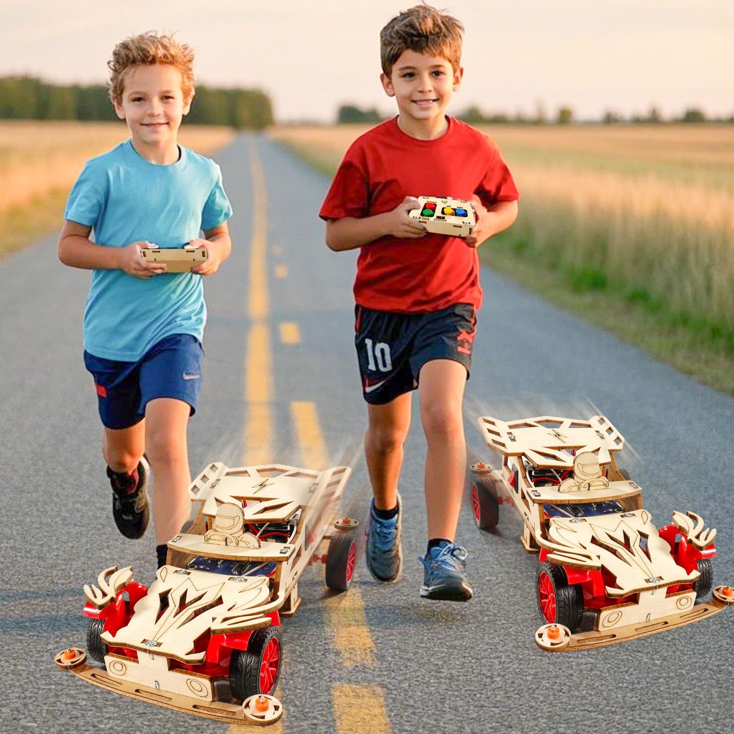 STEM Kits for Kids Age 8-10, STEM Toys for Ages 8-13, Remote Control Model Car Building Kits, Wood 3D Puzzles 8-12, Science Crafts Projects, Gifts for 8 9 10 11 12 13 14 Year Old Teen Boys Girls