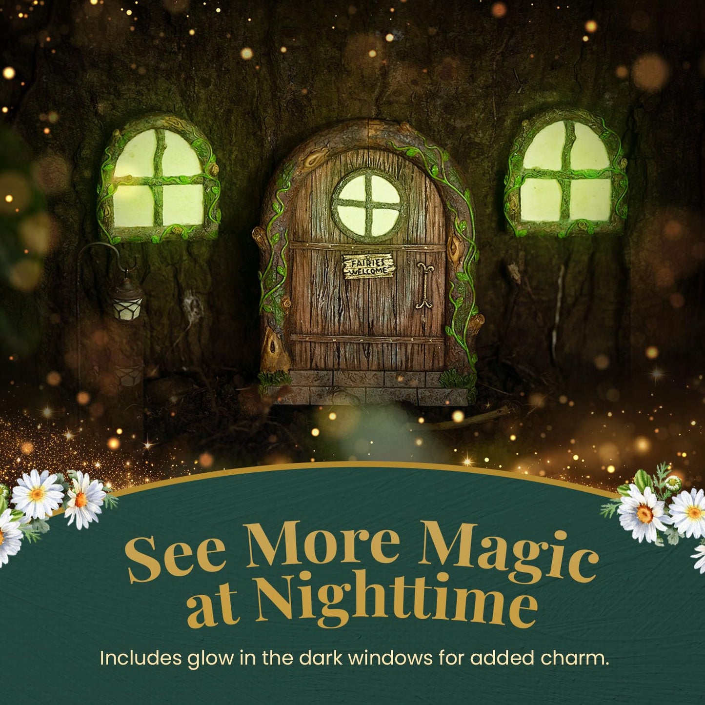 Fairy Doors for Trees, Fairy Door, Fairy Garden, Fairy Garden Accessories Outdoor kit, Fairy Doors for Trees Outdoor, Gnome House