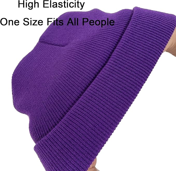 NPQQUAN Unisex Beanie Hats for Men Women Winter Knit Beanies