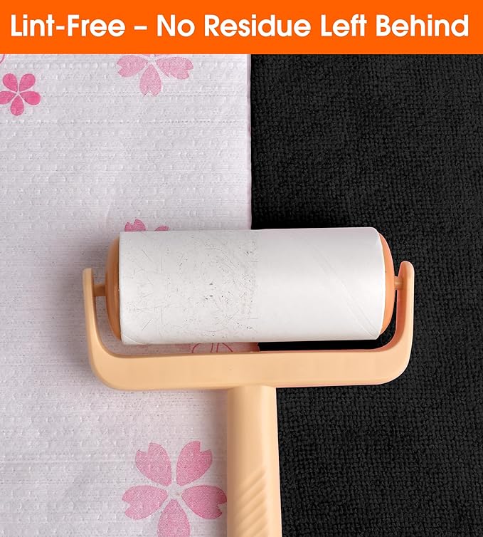 Microfiber Cleaning Cloth Roll–100 Pack, Tear Away Microfiber Towels, Reusable, Washable, Scratch-Free, Kitchen Towels for Car, Home, Kitchen, Glass, Dishes (Black)