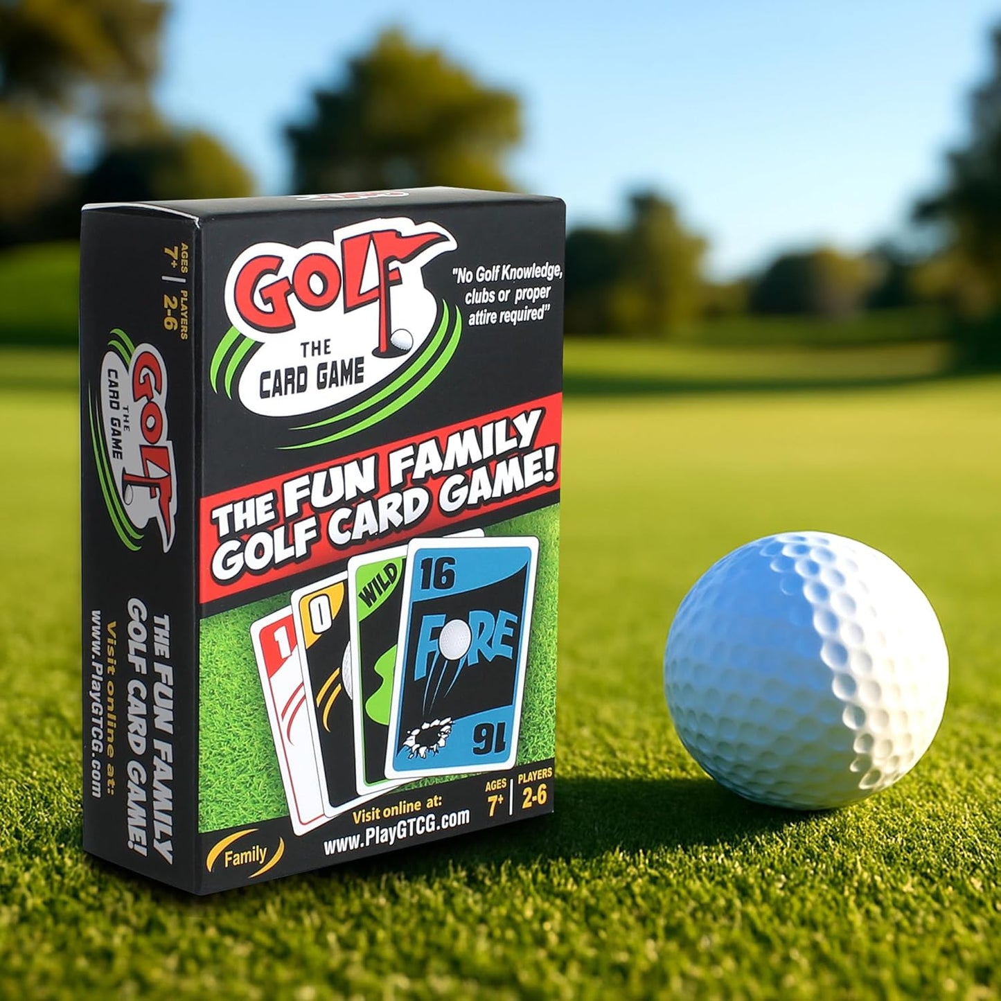 Family Card Game for Ages 7+ 2–6 Players, Easy Strategy, Mulligans & Fore Cards