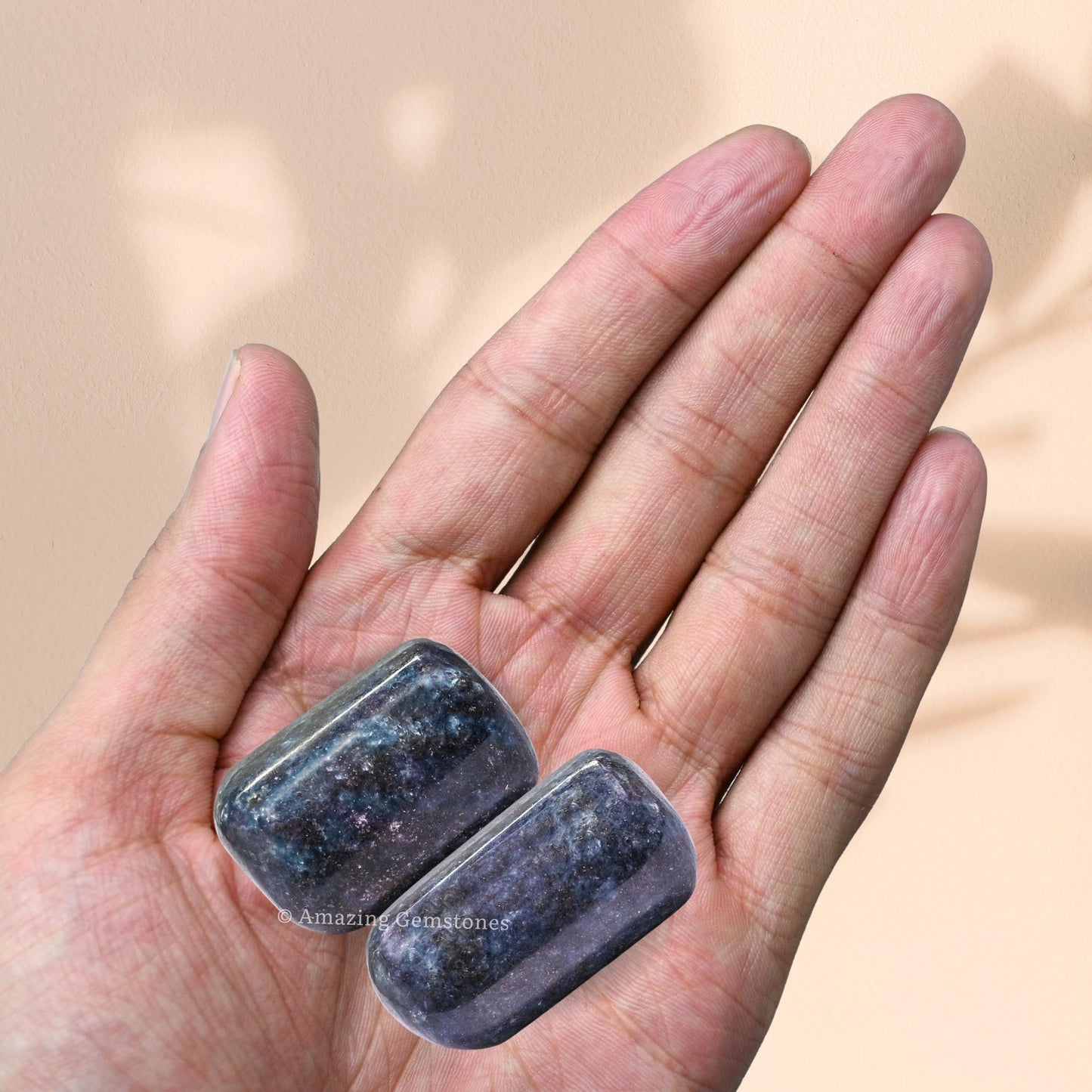 Amazing Gemstone Ruby Kyanite Crystals and Healing Stones Tumbled - 1 oz Ruby Kyanite Stone, Natural Healing Stones for Energy Balance, Stress Relief - Premium Polished Gems Rocks for Meditation