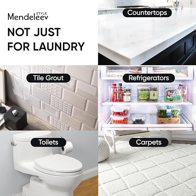 7 LB Sodium Percarbonate Laundry Booster – 99.9% Pure | Oxygen Cleaner for Laundry, Floors, Kitchen | Mendeleev Style