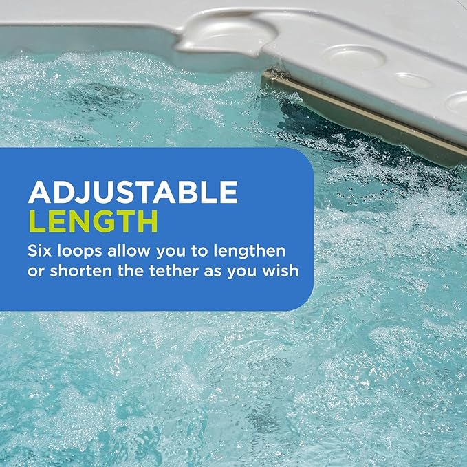 Silicon Tether for The FROG @Ease Sanitizing System for Swim Spas – Made of BPA Silicone, Reliable, Reusable, 20.5" Long