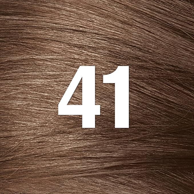 Revlon ColorSilk with Bond Repair Complex, Brown Permanent Hair Color, 100% Gray Coverage, Ammonia Free Hair Dye, Vegan Keratin, 41 Medium Brown (Pack of 3)
