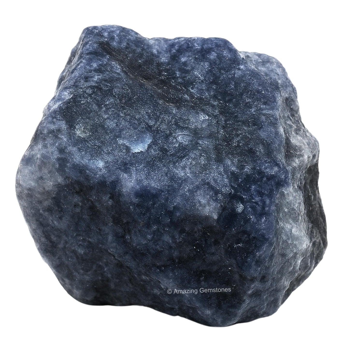 Amazing Gemstone Iolite Raw Crystals and Healing Stones, Natural Rocks For Tumbling - DIY Raw Stones And Crystals (1 Piece)