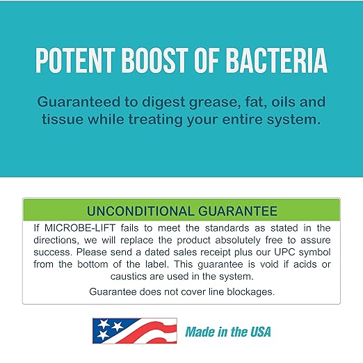 Microbe-Lift Septic Tank Treatment, Flush 'N Go Shock Treatment, 32 Ounces