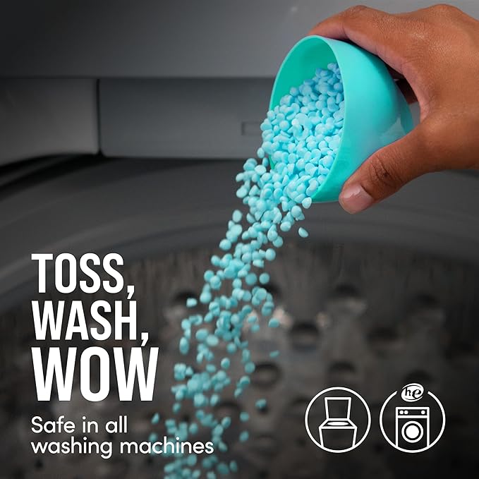 Downy Unstopables In Wash Scent Booster Beads, Fresh Scent, 24 oz, Laundry Beads for odor Protection, Downy Scent Booster Beads, Laundry Scent Boosters
