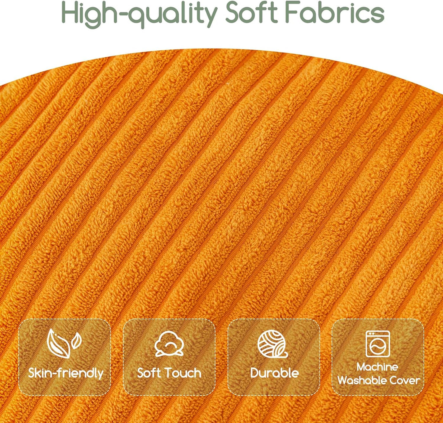 HIGOGOGO Giant Bean Bag Chair Bed for Adults,Convertible Beanbag Folds from Lazy Chair to Floor Mattress Bed,Large Floor Sofa Couch for Adult,Couples,Family,High-Density Foam Filling, Machine Washable