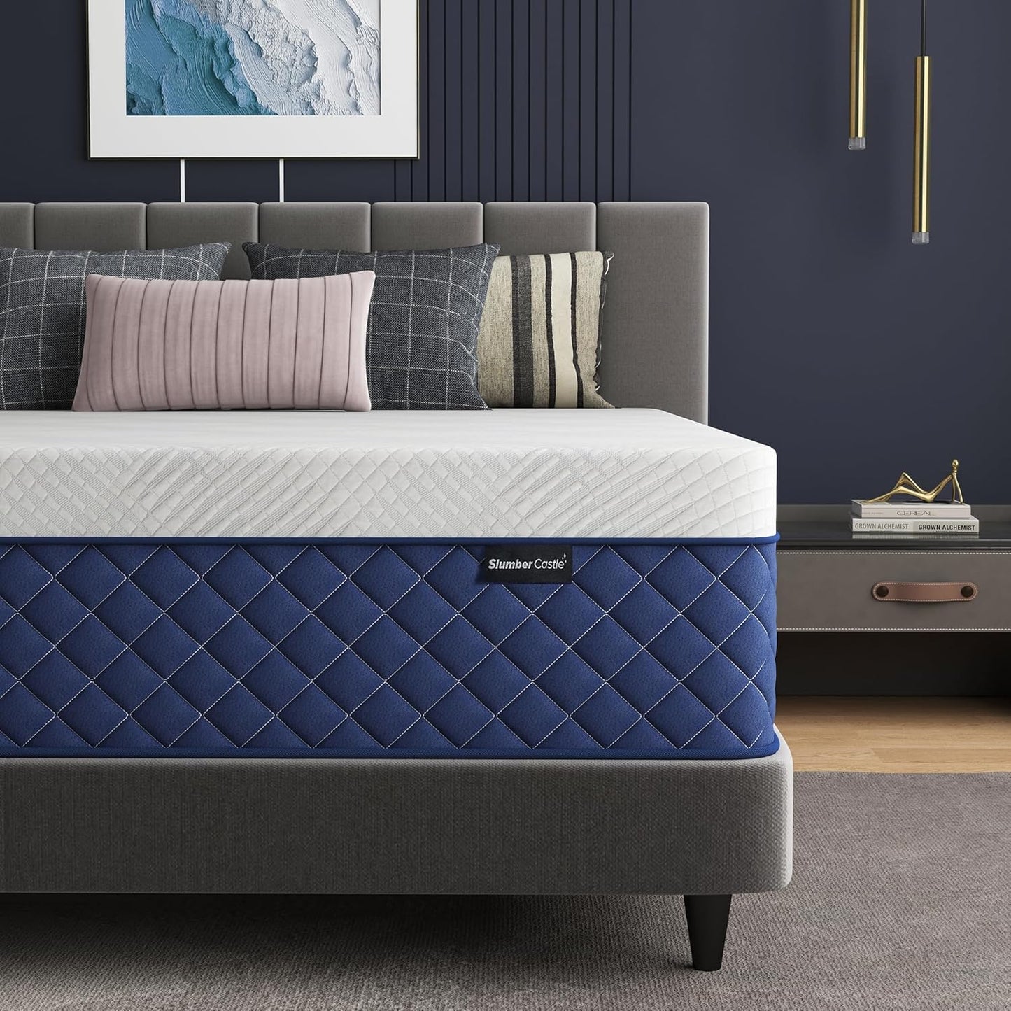 Twin XL Mattresses, 10 Inch Hybrid Twin XL Mattress in a Box, Memory Foam and Individual Pocket Spring Breathable Comfort for Sleep Supportive and Pressure Relief, CertiPUR-US, 39"*80"*10"