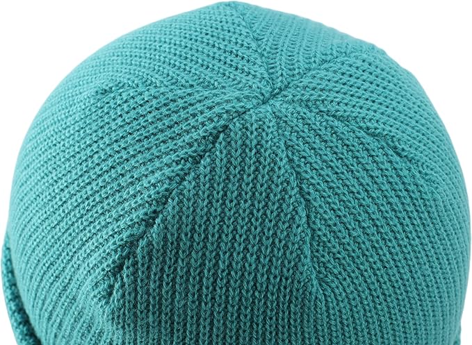 Connectyle Classic Double Layer Knit Beanie Hat Warm Thick Acrylic Winter Hats Daily Cuffed Beanies Watch Hat for Men Women