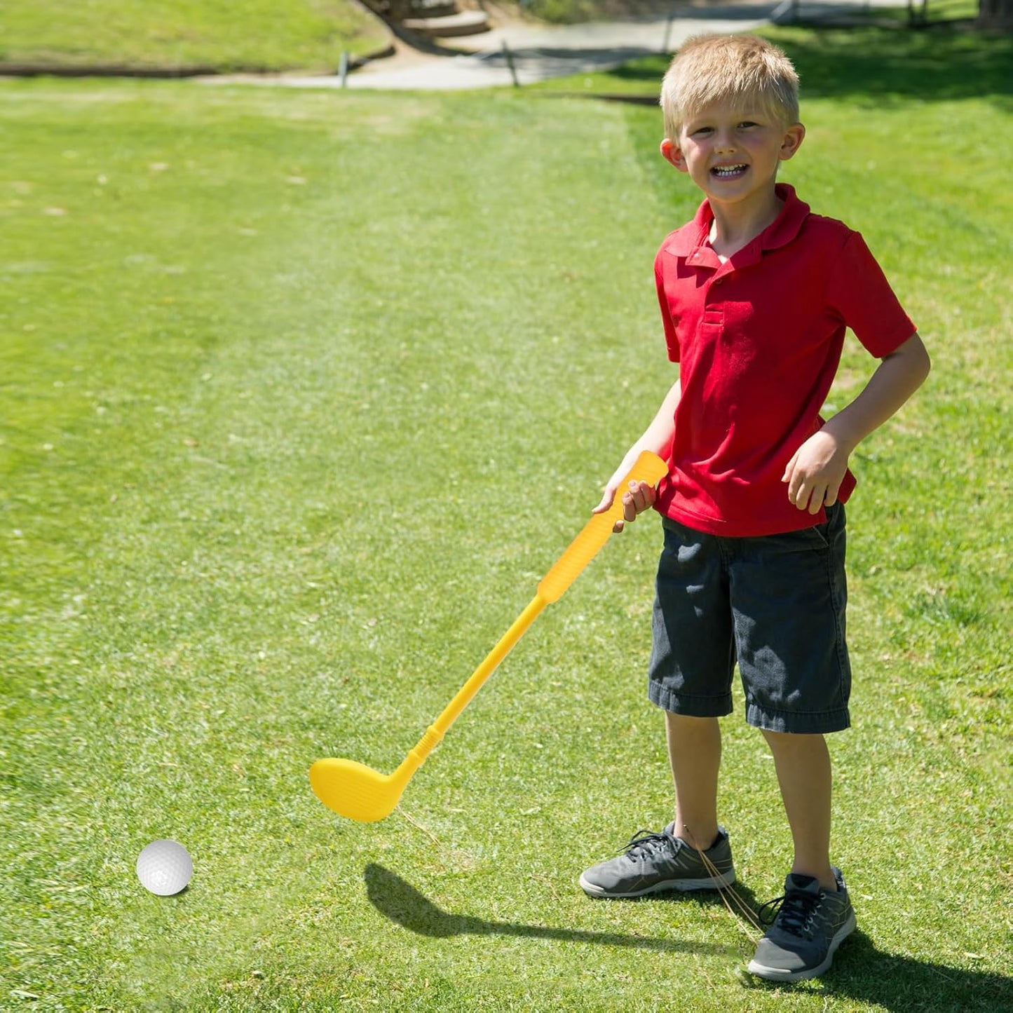 Plastic Mini Golf Clubs for Toddlers,Kids Golf Clubs Set,Outdoor/Indoor Golf Toys Christmas Birthday Present for Boys Girls
