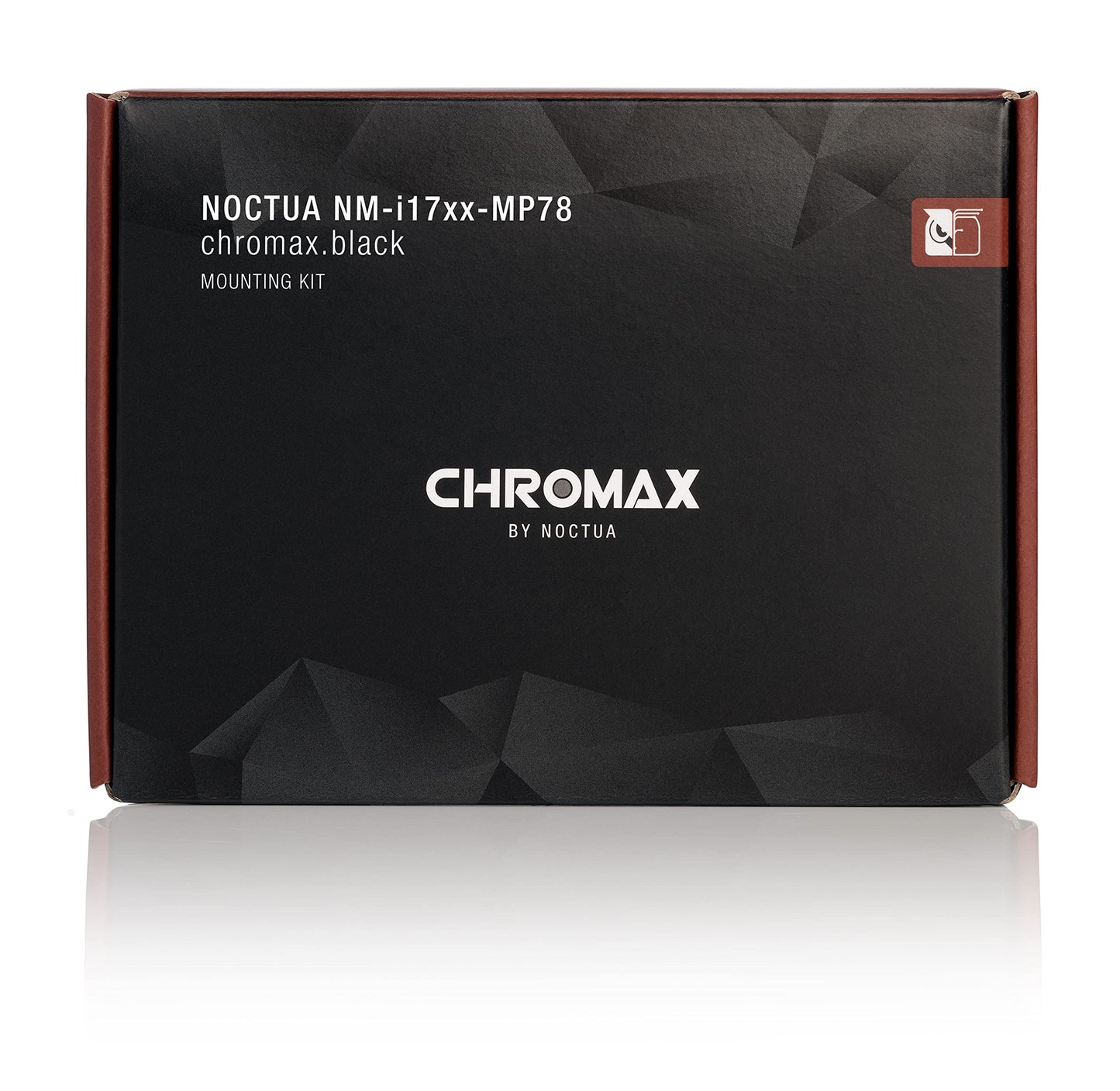 Noctua Nm-I17Xx-Mp78 Chromax.Black, Mounting Kit For Noctua Cpu Coolers On Intel Lga1851 And Lga1700 Platform (Black)