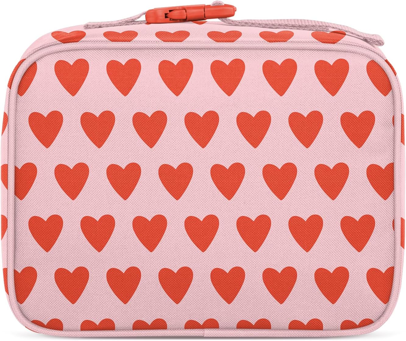 Simple Modern Kids Lunch Box for School | Reusable Insulated Lunch Bag for Toddler, Girl, and Boy | Meal Containers with Exterior & Interior Pockets | Hadley Collection | Sweetheart