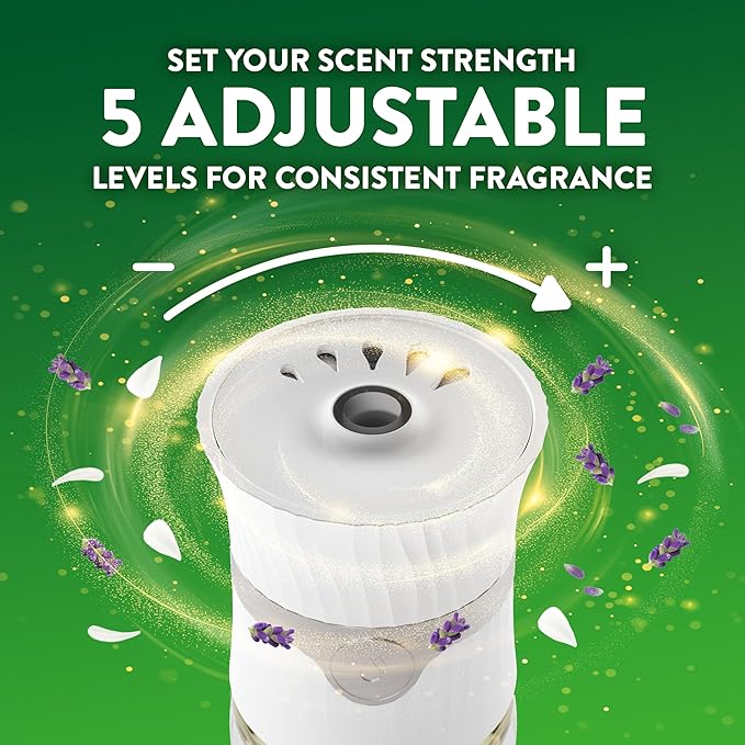 Air Wick Plug In Scented Oil Refill,Lavender & Chamomile, 7 ct