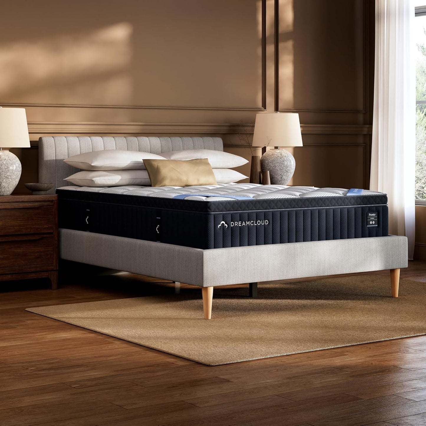 Premier 13" Twin Mattress - Luxury Hybrid Gel Memory Foam - 365 Night Trial - Fiberglass Free - Forever Warranty - Mattress in a Box - CertiPUR-US Certified