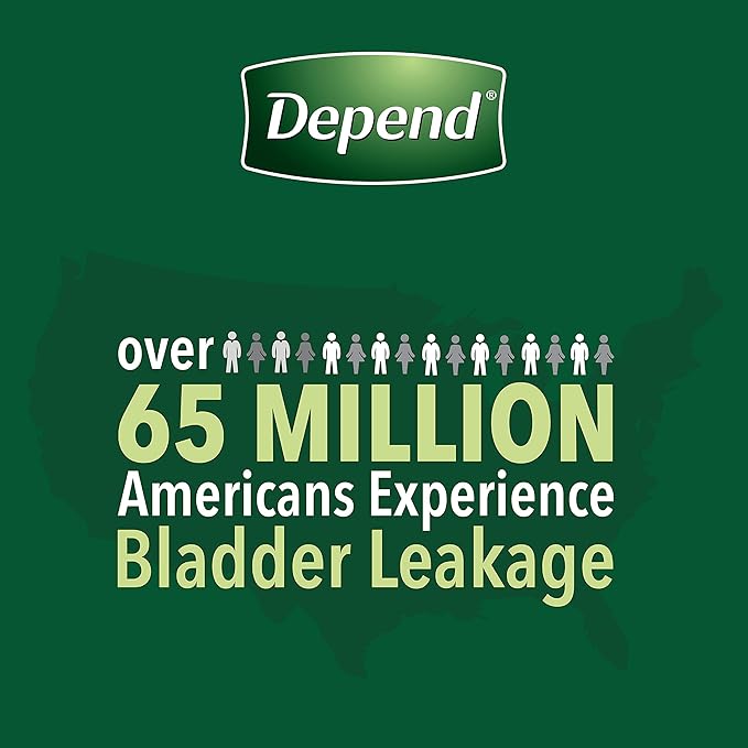 Depend Incontinence Underwear for Men, Extra-Large, 15 Count Pack of 2 | Maximum Absorbency | Disposable | Grey | FIT-Flex