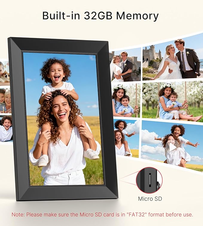 Frameo Digital Photo Frames WiFi 3 Pack