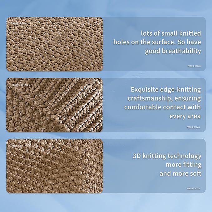 Topcee Knitted Weighted Blanket - 60"x80" 20lbs Queen Size Cooling Chunky Knit Heavy Blanket for Adults Cable Yarn Knit Decorative No Beads Soft Cozy and Cooling Weighted Throw Machine Washable