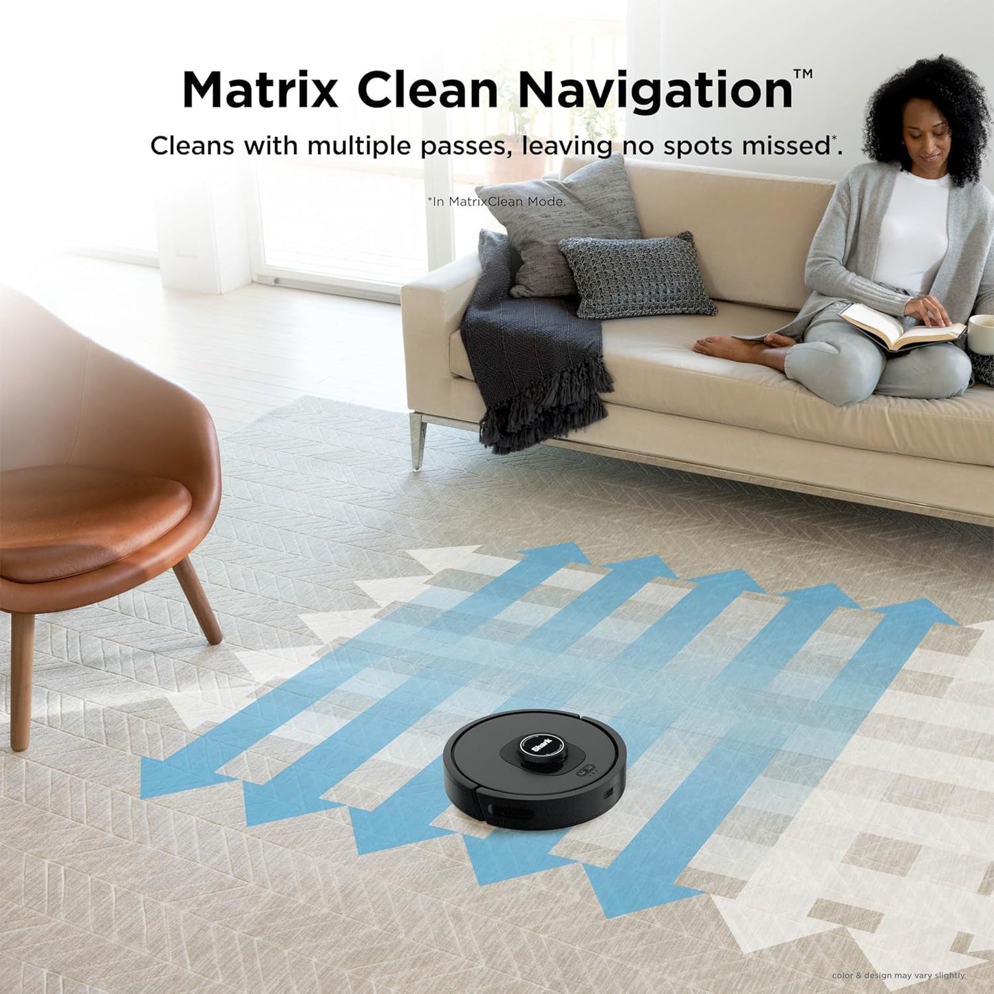 AV2501S AI Ultra Robot Vacuum, with Matrix Clean, Home Mapping, 30-Day Capacity HEPA Bagless Self Empty Base, Perfect for Pet Hair, Wifi, Dark Grey