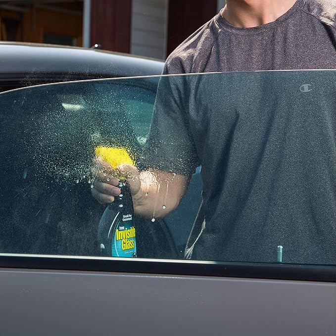 Invisible Glass 92164-4PK Premium Glass and Window Cleaner for Auto and Home Cleans Glass, Windows, Windshields, and More, Streak-Free, Ammonia-Free, Tint-Safe – 22 fl oz (Pack of 4)