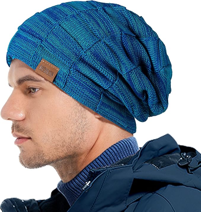 REDESS Beanie Hat for Men and Women Winter Warm Hats Knit Slouchy Thick Skull Cap