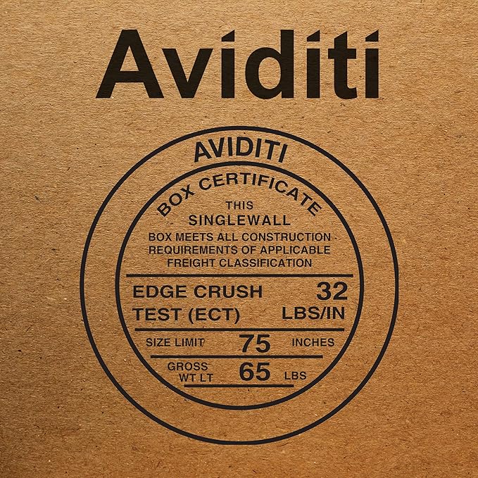 AVIDITI Shipping Boxes Flat 22"L x 18"W x 6"H, 20-Pack | Corrugated Cardboard Box for Moving, Mailing, Packing and Storage 22x18x6