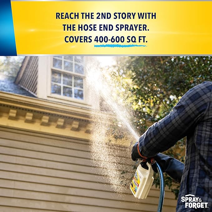 Spray & Forget 1-Quart Hose End Concentrated Roof Cleaner