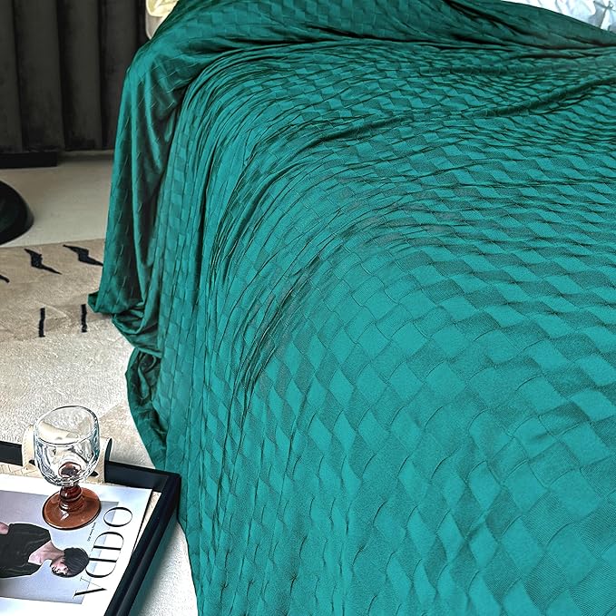 AmyHomie Cooling Blanket,90"x90"Queen Size,Summer Blankets with Double Sided Cold Effect, Arc-Chill Q-Max>0.5 Cool Fiber, Breathable Lightweight Blankets for Hot Sleepers Night Sweats