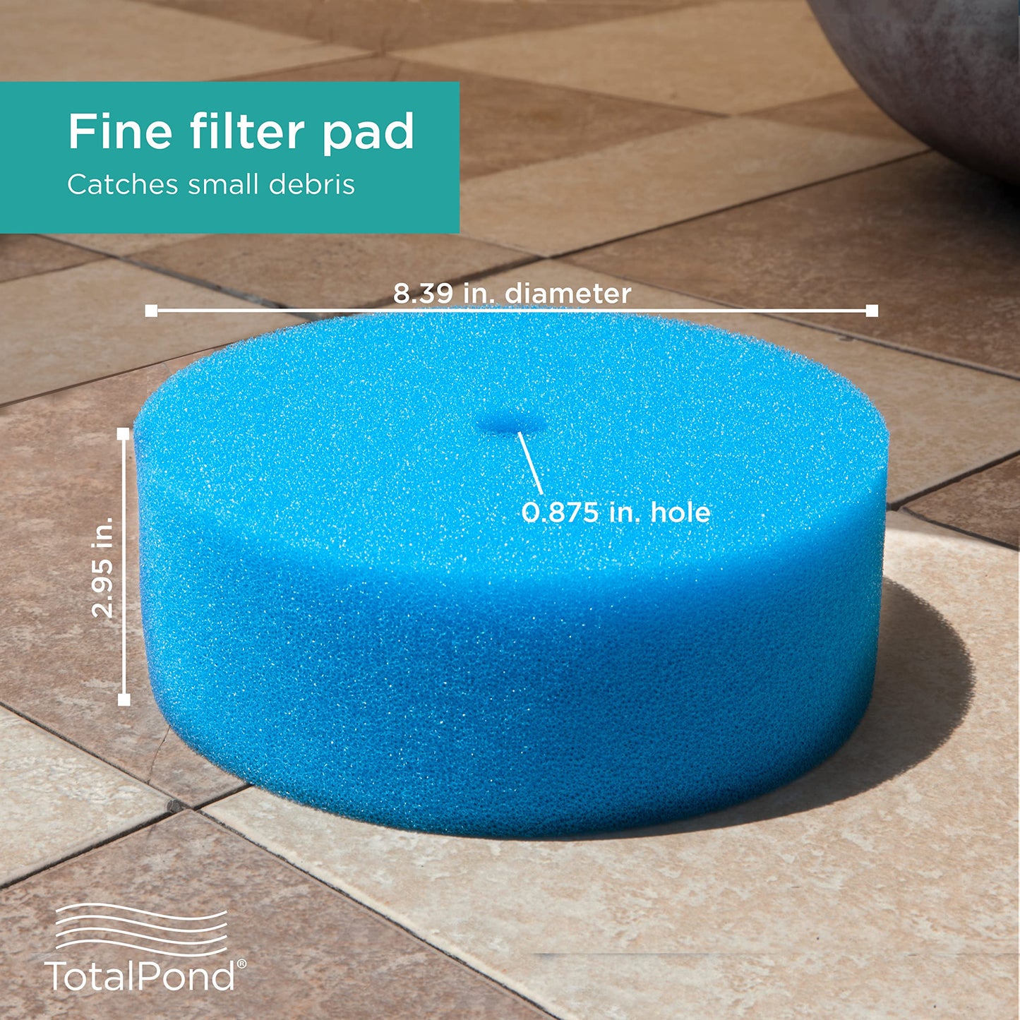 TotalPond Replacement Filter Pads for The 900 Gallon Pressurized Pond Filter (PF850) and 1200 Gallon Complete Pond Filter with UV Clarifier (PF1200UV)