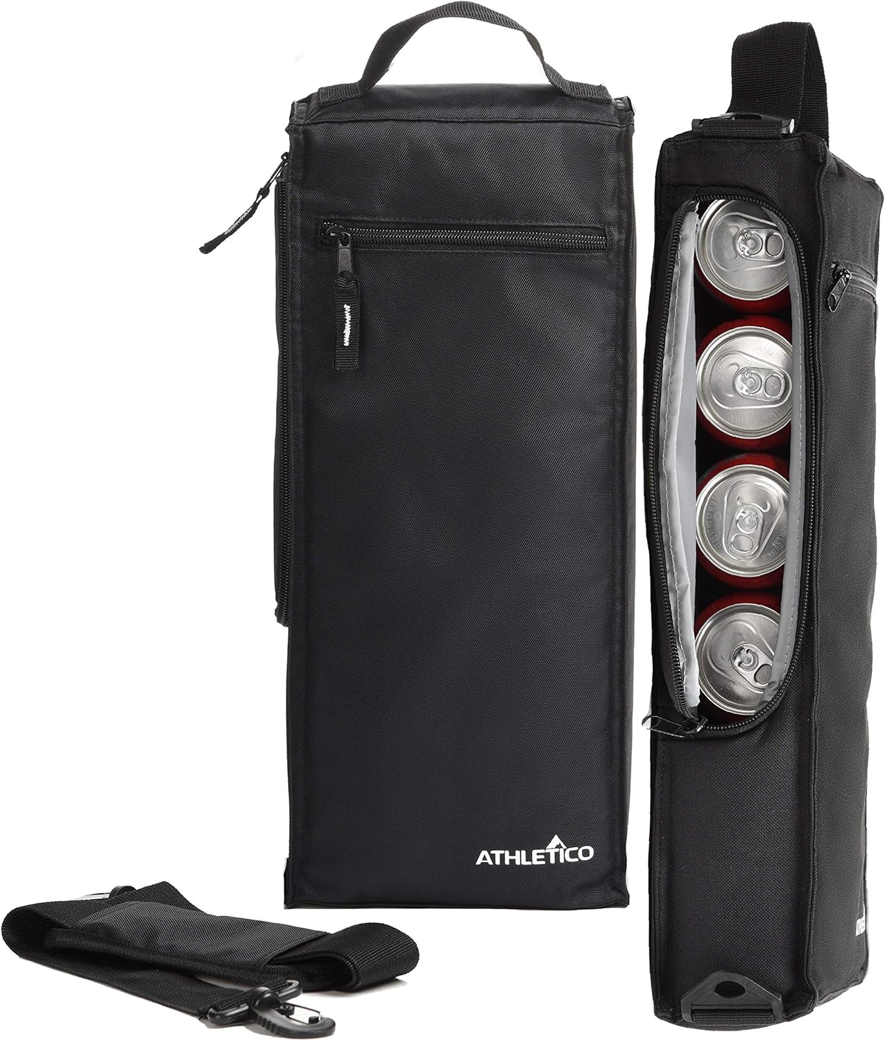 Athletico Golf Cooler Bag - Soft Sided Insulated Cooler Holds a 6 Pack of Cans or Two Wine Bottles