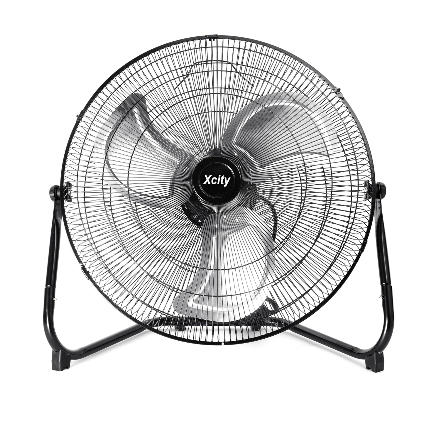 Xcity 20 Inch Metal Industrial Floor Fans, Max 4650 CFM, Heavy Duty High Velocity Fan with 3-speed and 360Adjustable Tilt, for W