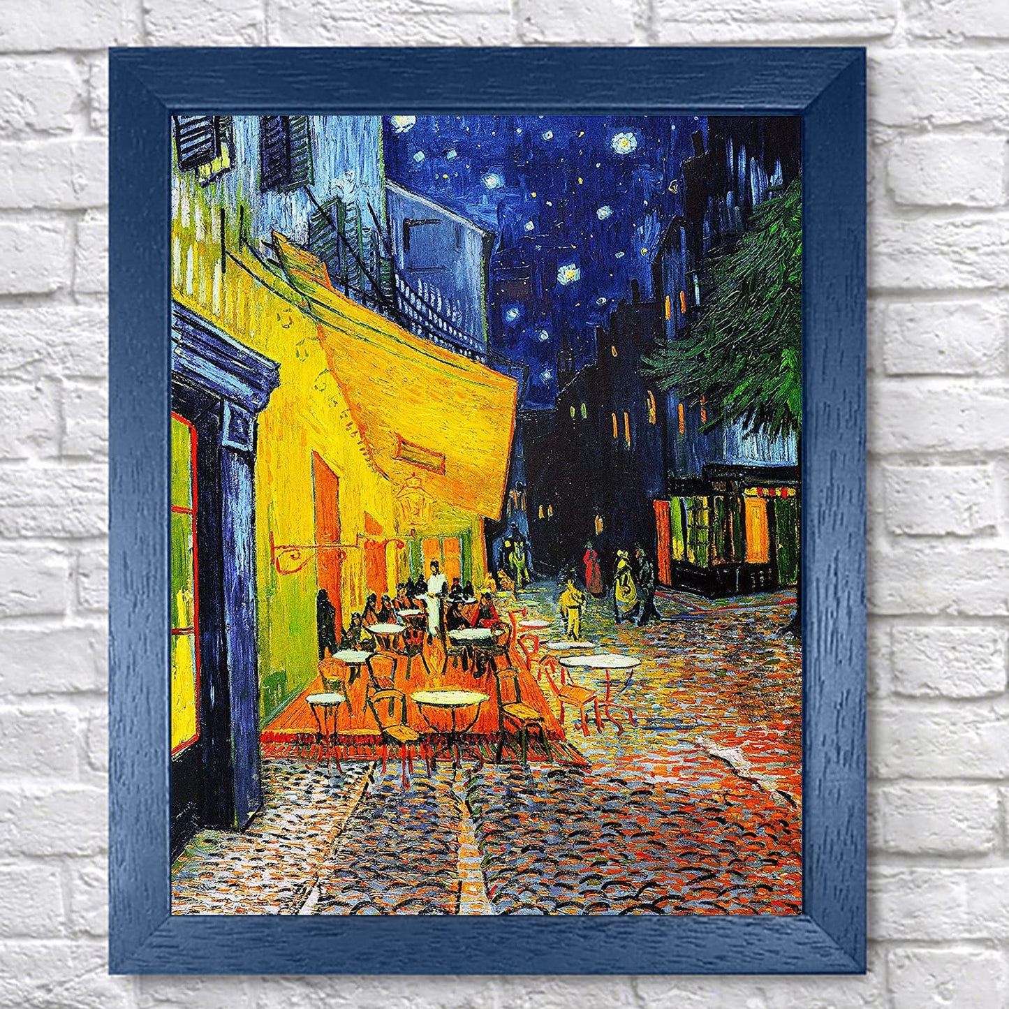 VeGuude Paint by Numbers for Adults and Kids Beginner, 4 Pack Van Gogh Starry Night Painting by Number Kits On Canvas, Without Frame DIY Oil Painting Acrylic Paints, Home Wall Decor Gift 12x16inch