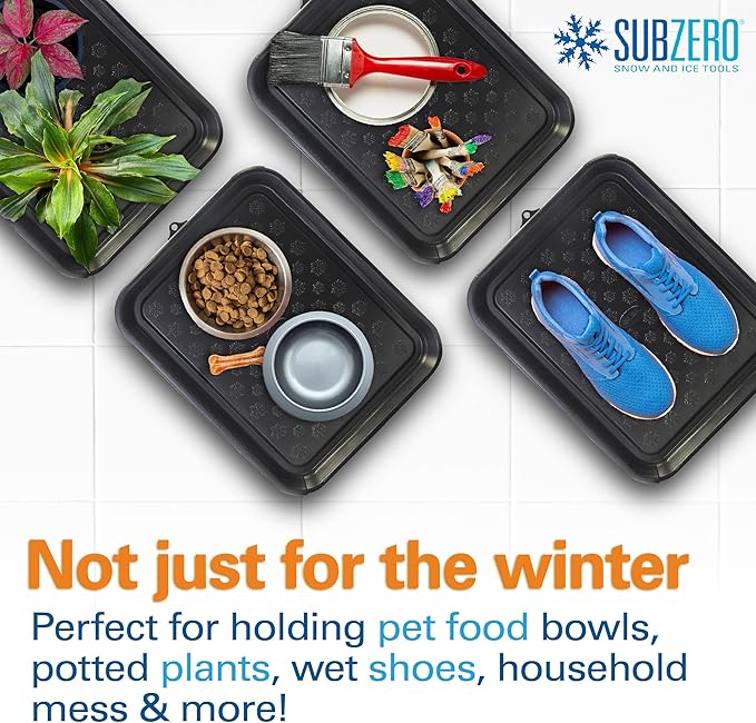 Subzero 12555 Customizable All Season Boot Tray, 3 Piece