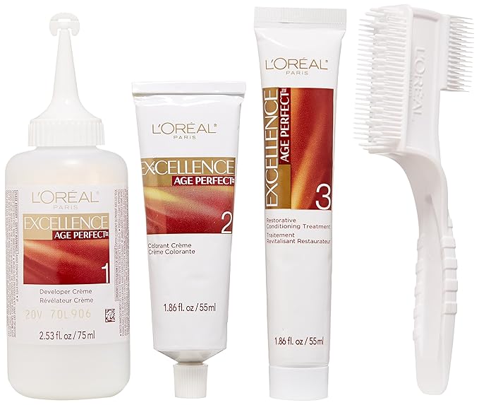 L'Oreal Paris Age Perfect Permanent Hair Color, 9N Light Natural Blonde, 1 kit