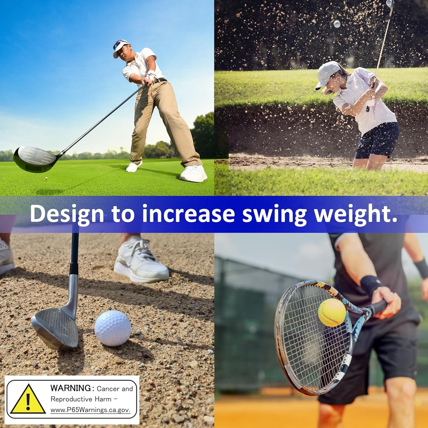 Golf Lead Tape 1/2" x 60", 2 Grams Per Inch High Density, Add Swing Weight Self-Adhesion for Golf Fishing Tennis Racket Pickleball Paddle