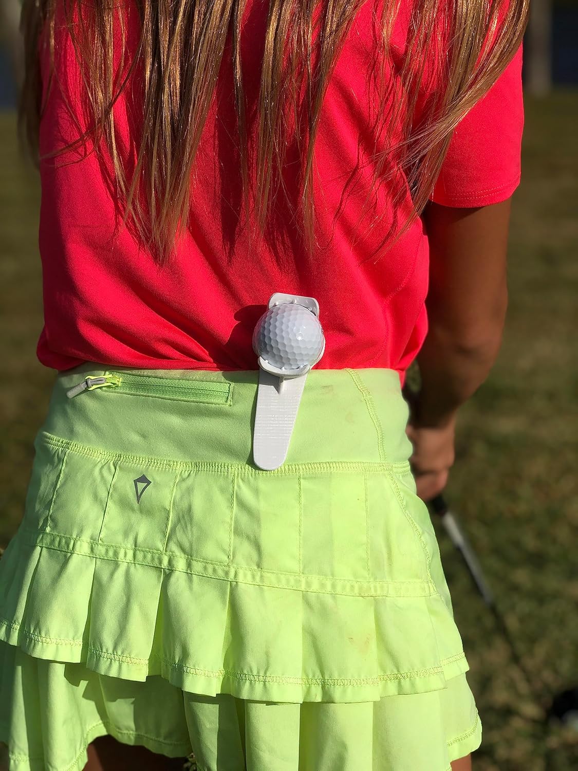 BALL POP Golf Ball Holder & Ball Marker for Waistband and Belt - Unique Golf Accessory Gift for Men, Women, & Kids