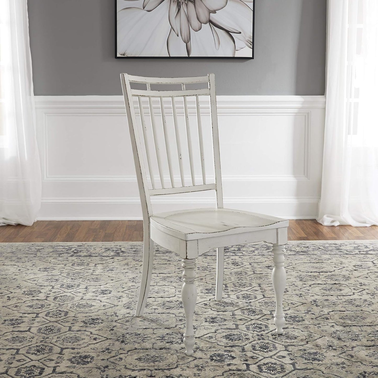 LIBERTY FURNITURE INDUSTRIES, INC. Magnolia Manor Spindle Back Side Chair (RTA) (Set of 2)