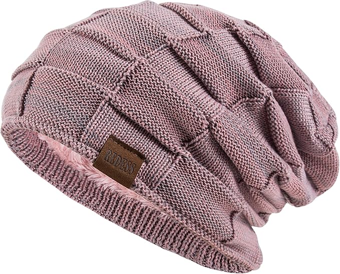 REDESS Beanie Hat for Men and Women Winter Warm Hats Knit Slouchy Thick Skull Cap