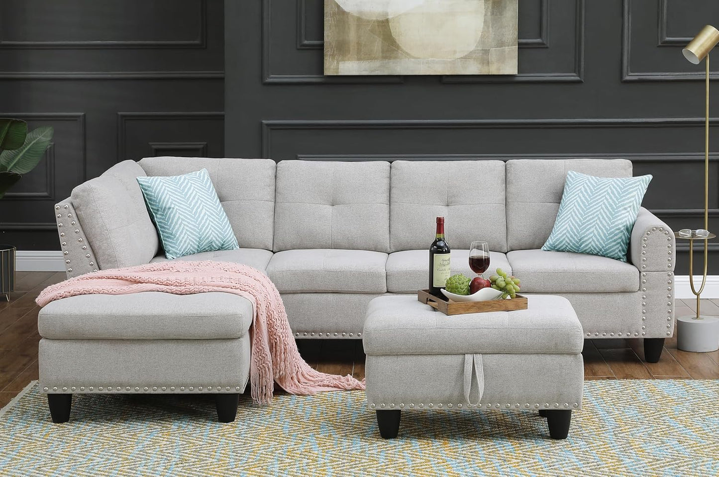 Devion Furniture Philly Sectional Sofa