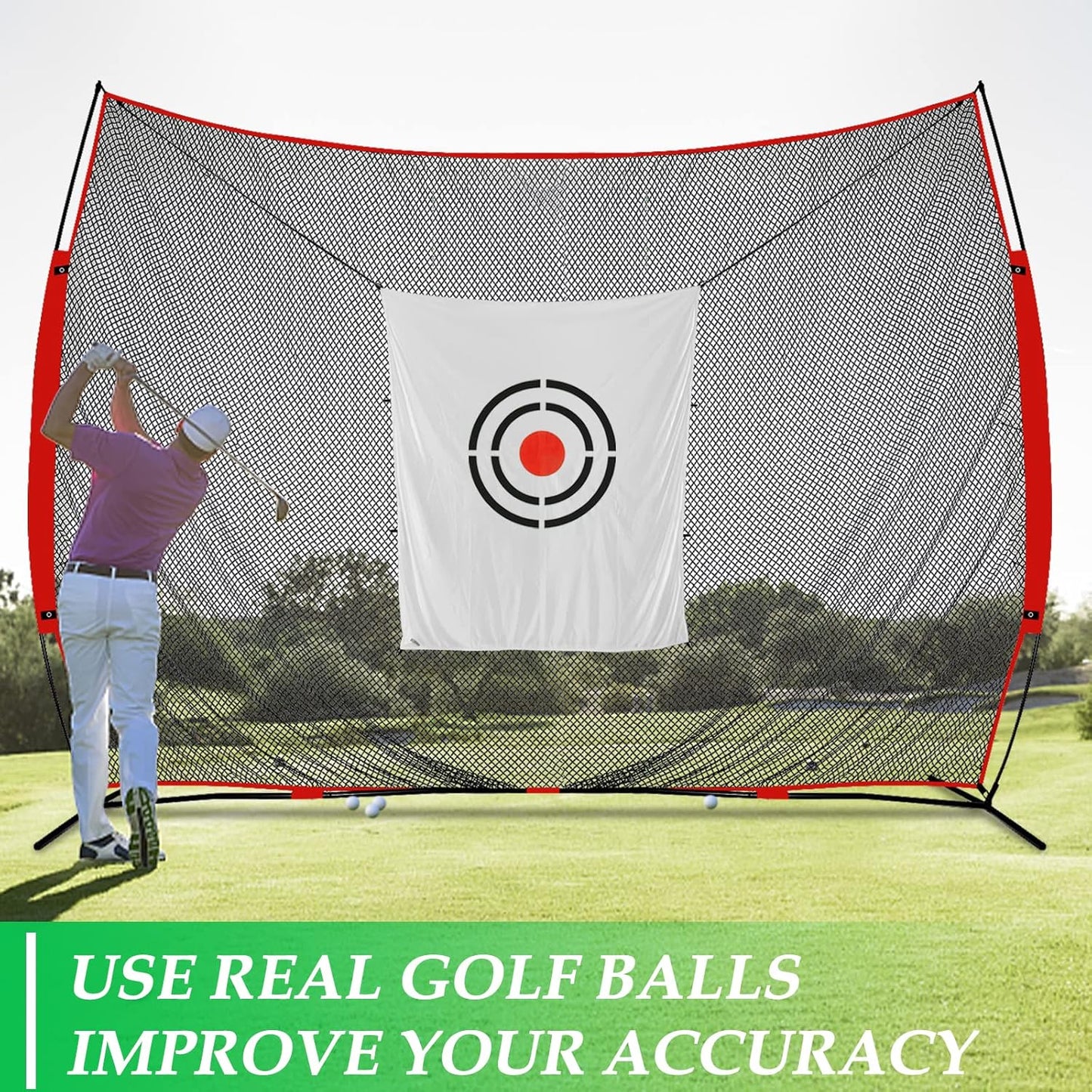 Golf Net Target Replacement, Practice Training Target for Backyard, Indoor Outdoor Use