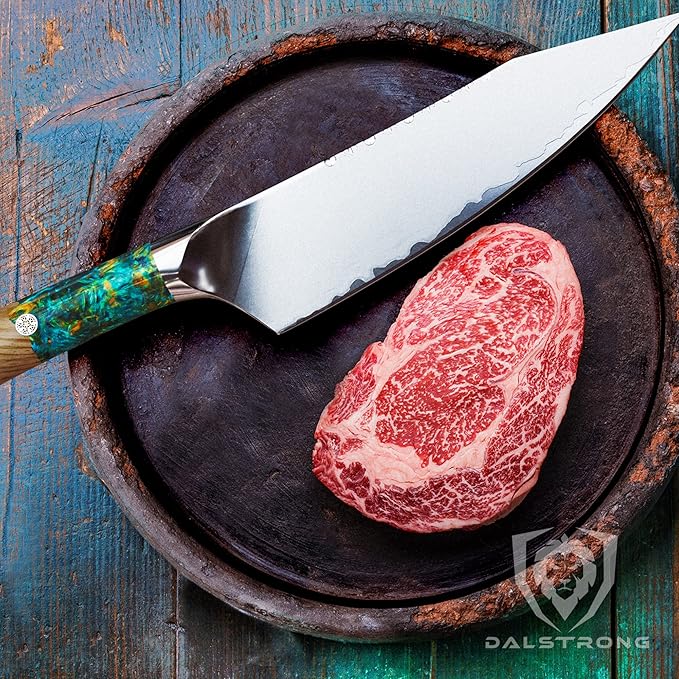 Dalstrong Valhalla Series Chef Knife 8" Bundled with Paring Knife 4" Gift Set